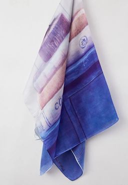 шейный платок из ткани сатинового переплетения - Tantino фото 2