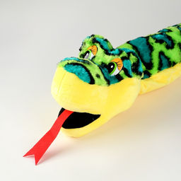 Мягкая игрушка Змея, 112 см, зелёная - Simaland фото 3