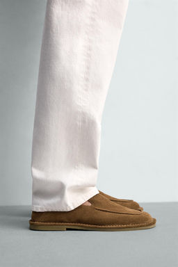 MOCASIN PIEL / Marr?n