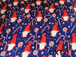 Плед новогодний. Размер 180 на 200.