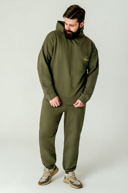 Арт. 63190 Костюм с брюками мужской 50-58 (5 шт) Цвет:хаки