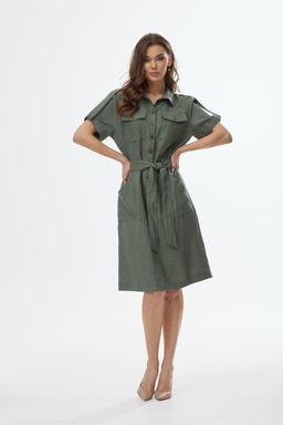 Платье Golden Valley 4921-Р зеленый  фото 3