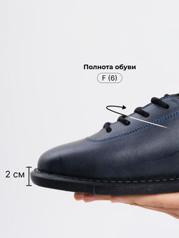 Туфли 107.ОКСЕbl.Вакса черная