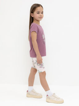 Crockid _ КР 400546/розовый,полевые бабочки к553 шорты (велосипедки) для дев  фото 4