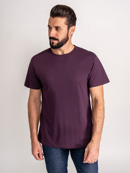 Футболка мужская короткий рукав GREG G145-RD-7020 (фиолет)  фото 7