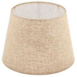 Светильник настольный "Кассандра" д25см, h41,5см, абажур текстильный д25см, h18см, цвет - бежевый, основание керамическое д11,3см, h29см, глянцевая глазурь, цвет - сине-серый (Китай)