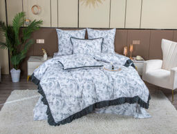 Комплект с одеялом Жако (жемчуг графит)