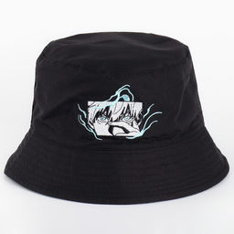 Панама Аниме цвет черный, р-р 56см