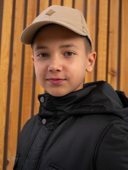 Парка зимняя "Южеал"для мальчика черный