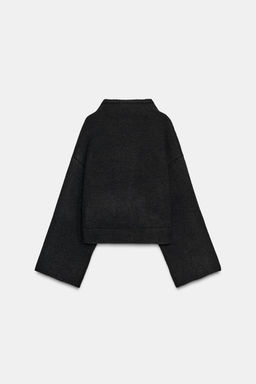 DOUBLE-BREASTED KNIT BOMBER JACKET - Zara фото 17