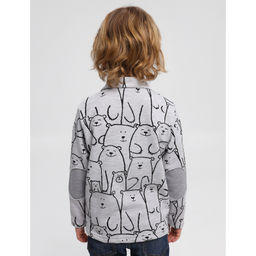 Рубашка футер 2х нитка начёс 0497310402