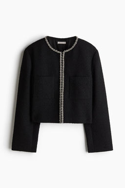Chaqueta de boucle con strass - H&m фото 5