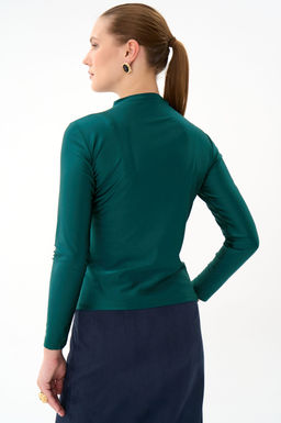Лонгслив Нора (изумрудный) - Эльза фото 17
