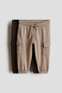 Pack de 2 joggers cargo