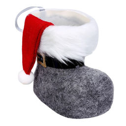 Конфетница Сапожок, с колпаком, цвет серый - Страна карнавалия фото 2