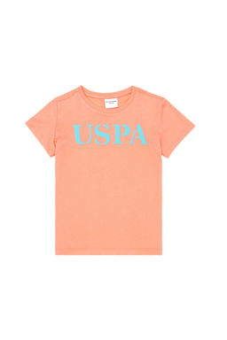 Детская базовая футболка с круглым вырезом Salmon - U.s. polo assn фото 4