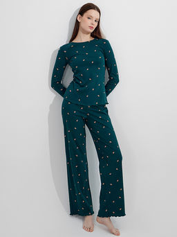 Комплект женский новогодний с узором - Mark formelle фото 7