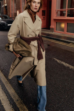 LONG TRENCH COAT - Zara фото 3