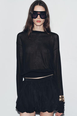 ZW COLLECTION BALLOON CULOTTES - Zara фото 3