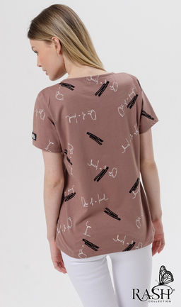 Футболка "Омния" карамель Цвет:как на фото