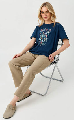 Футболка P612-06-908 d.blue - Primm фото 7