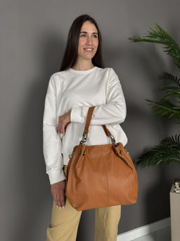 Сумка женская из телячьей кожи