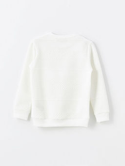 Bisiklet Yaka Erkek ?ocuk Sweatshirt