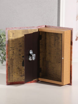 Шкатулка книга-сейф «Любовь» дерево, искусственная кожа, 21×13×5 см
