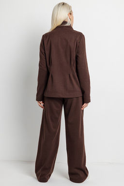 Брюки женские 162/06/Коричневый - Rise фото 2