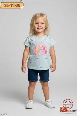 Футболка для девочки с рисунком