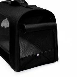 Сумка-переноска с окном для мордочки, 42 х 21 х 25 см, чёрная - Пижон фото 8