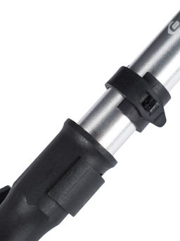 Велонасос COMIRON DIRK 1, алюминиевый цилиндр, пластиковая ручка, телескопическая головка на шланге, Presta-Schrader-Dunlop, 8,3 бар. /уп 100 - Галеонтрейд фото 9