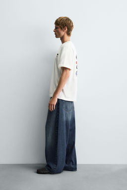 CONTRAST PATCH T-SHIRT - Zara фото 4