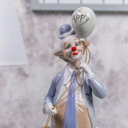 Статуэтка Клоун 28 см с зонтиком / HP3261 /уп 24/ - Галеонтрейд фото 3