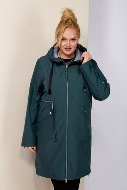 Плащ SHETTI 2188 темный изумруд