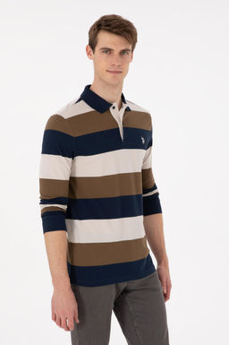 Мужской свитшот цвета хаки Неожиданная скидка в корзине