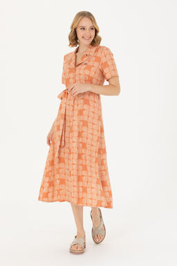 Женское тканое платье из плитки - U.s. polo assn фото 15