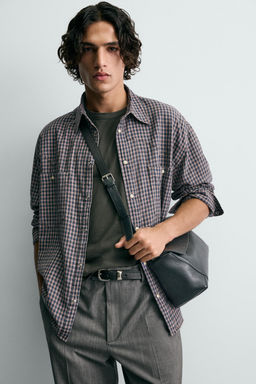 WESTERN CHECK SHIRT - Zara фото 6