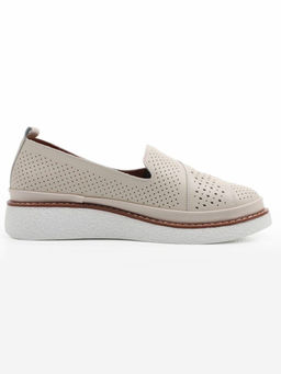 06-C308-2A BEIGE Туфли летние женские (натуральная кожа)