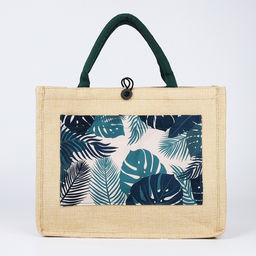 Сумка женская пляжная Тропики, 35х30х14 см - Nazamok фото 3