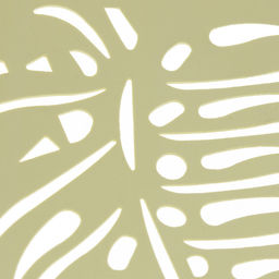 Салфетка декоративная Папоротник 30х45см ПВХ, золото (Китай) - Домашняя мода фото 3