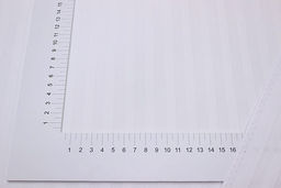 Сатин-страйп цв.Белый (оптически отбеленный) (1см*1см), ш.2.2м, хлопок-100%, 120гр/м.кв - Купава фото 2