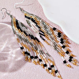 Серьги на крючках арт. 13 4323 (id 285423) - Rada фото 2