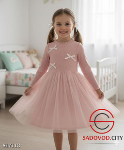 Праздничные нарядные платья в рубчик - Bruno фото 2