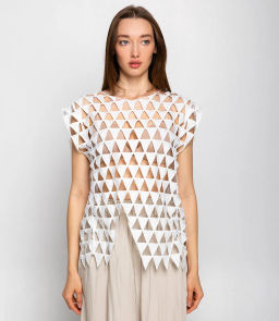 Топ #КТ905 (10), белый