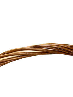 Корзина плетёная для хранения Avana, с ручкой, бежево-коричневая, набор 3 шт.