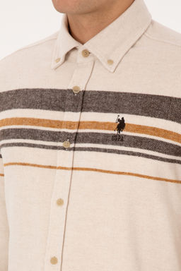 Erkek Krem Uzun Kollu G_mlek - U.s. polo assn фото 14