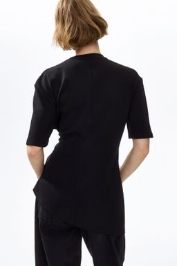 Top asim?trico con detalle drapeado - H&m фото 8