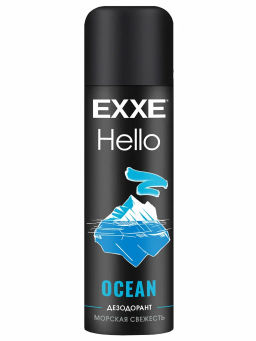 EXXE Hello део-спрей мужской 150мл OCEAN