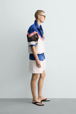 CHAQUETA T?CNICA COLOR BLOCK / Multicolor - Zara фото 4